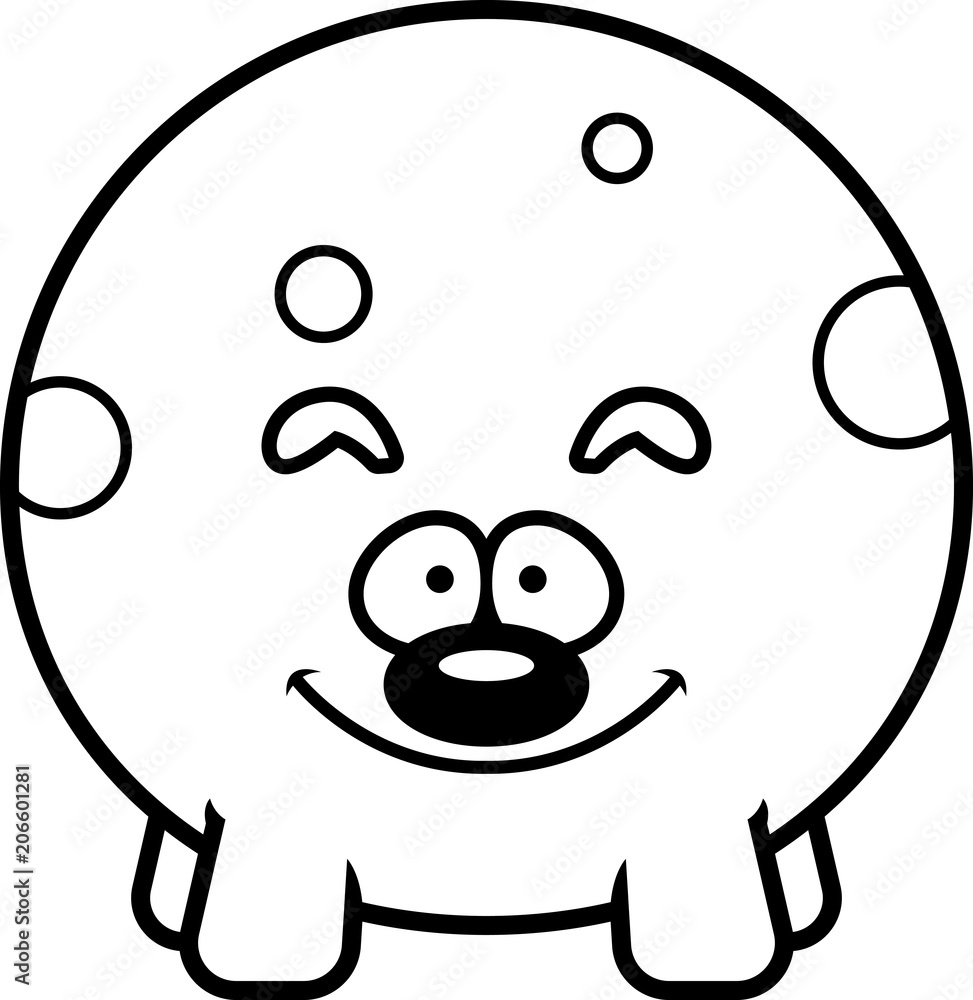 Happy Cartoon Dog Happy Cartoon Dog