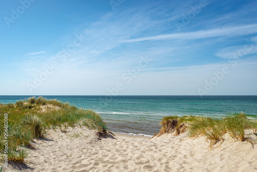 Strandaufgang  Weg zur Ostsee