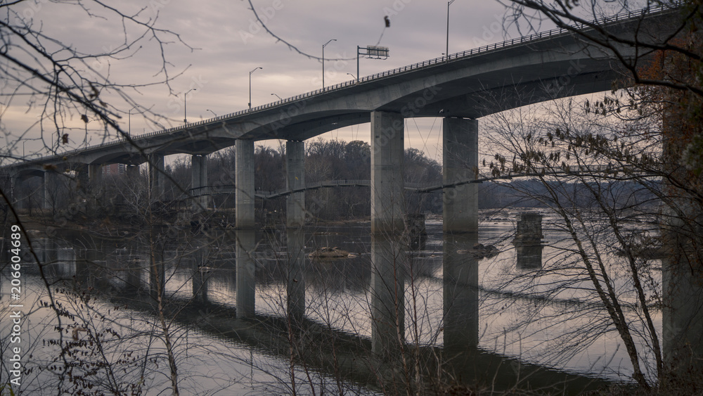 Fototapeta premium Richmond, VA James River