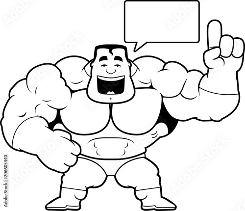 Cartoon Superhero Talking