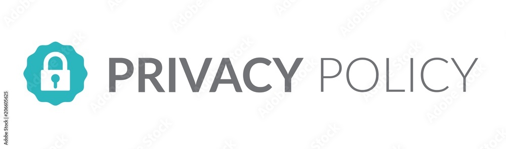 Privacy Policy graphic used for Header banner or web page w the icon symbol Privacy Policy graphic used for Header banner or web page w the icon symbol