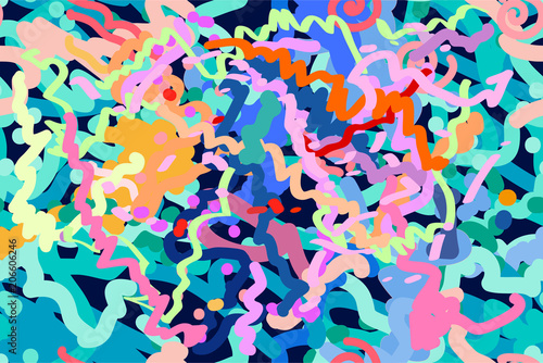 Abstract painted background.