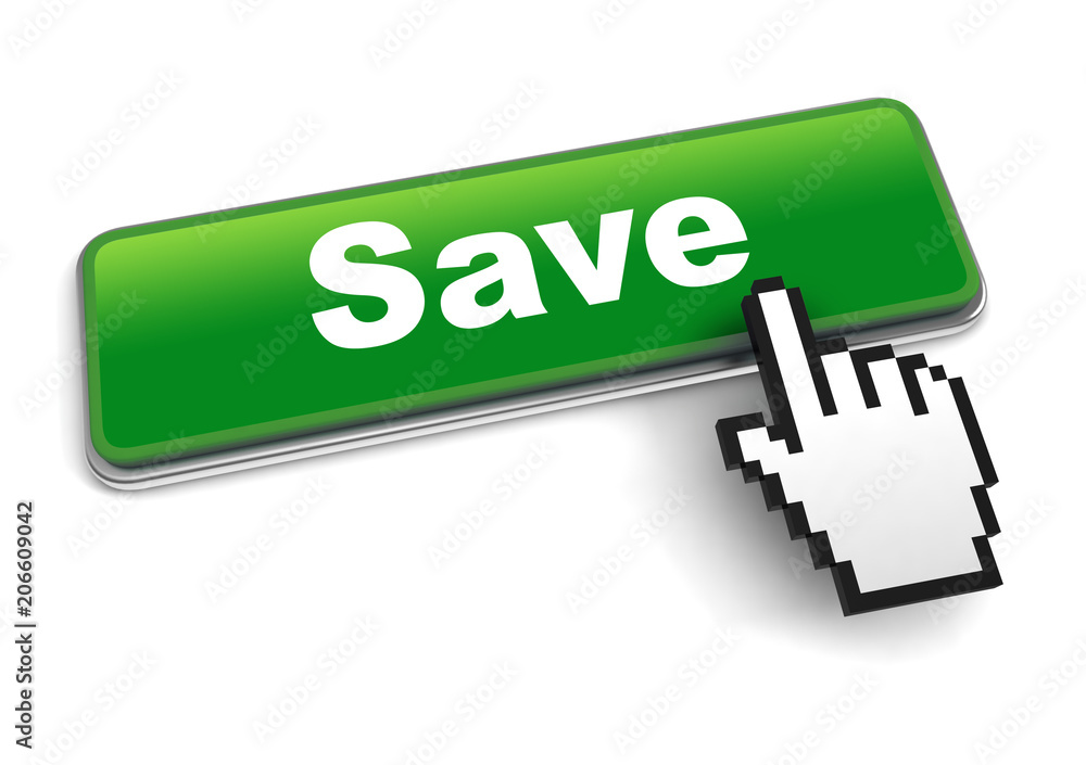 save concept 3d illustration isolated save concept 3d illustration isolated