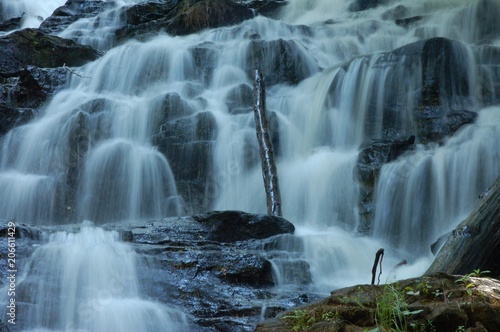 Fototapeta Naklejka Na Ścianę i Meble -  fast running waterfalls