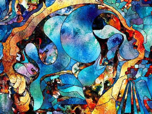 Energy of Color Division