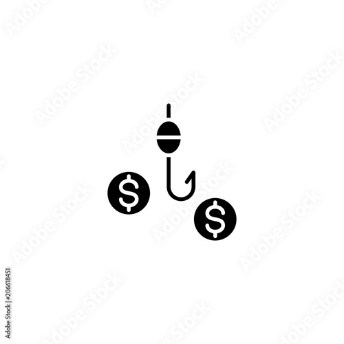 Marketing techniques black icon concept. Marketing techniques flat  vector symbol, sign, illustration.