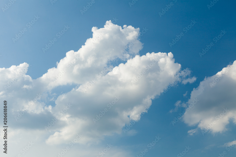Bright cloudy sky background, blue atmosphere, ozone, oxygen, heaven. Bright cloudy sky background, blue atmosphere, ozone, oxygen, heaven.