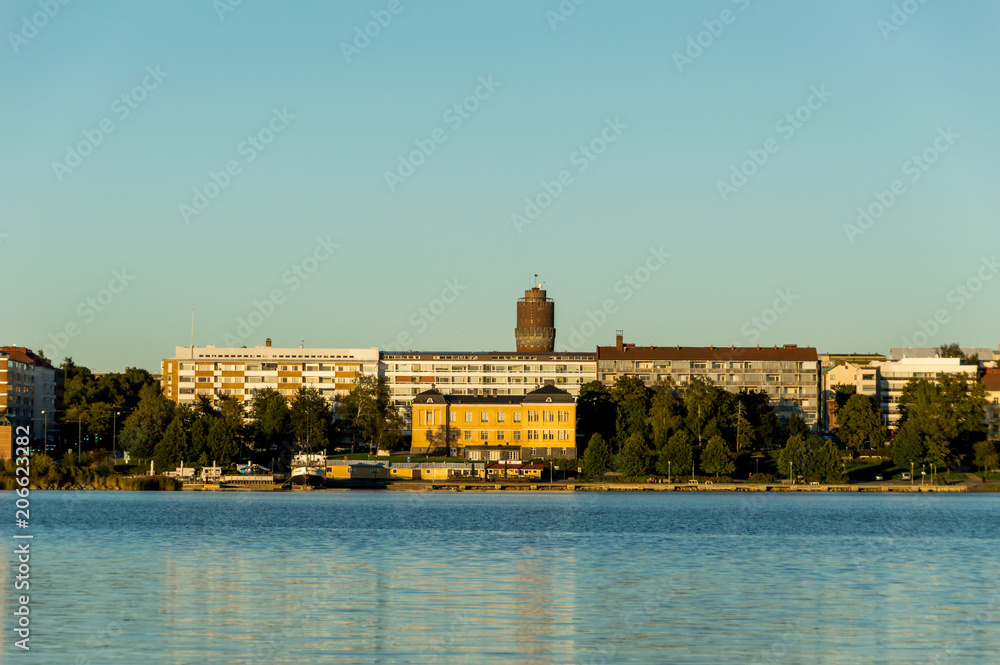 Fototapeta premium cityscape vaasa finland