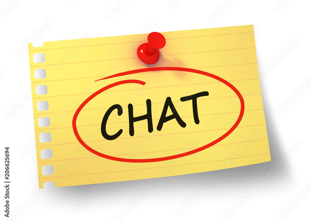 chat concept 3d illustration isolated chat concept 3d illustration isolated