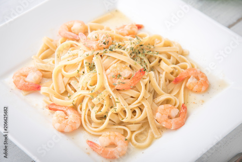 shrimp with Fettuccine