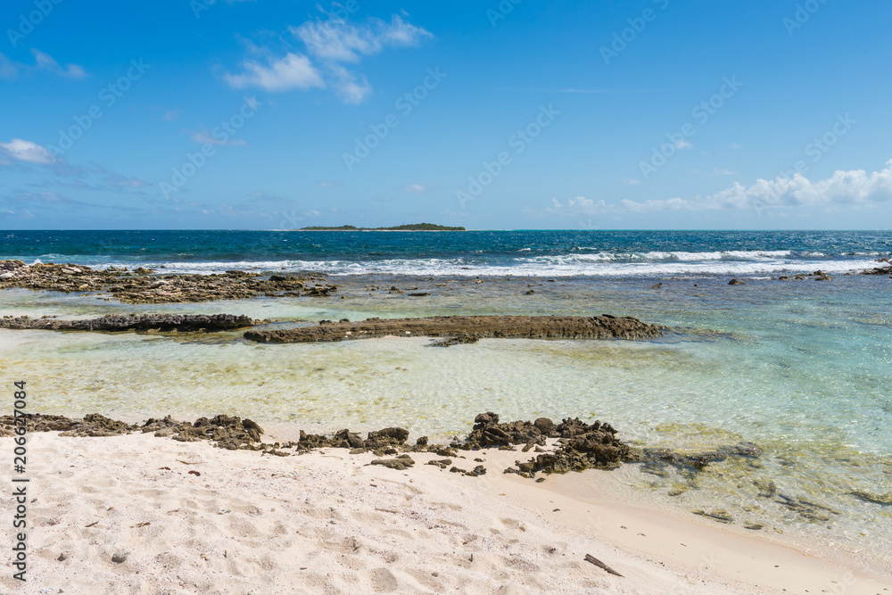 Rocky Shoreline in the Caribbean Rocky Shoreline in the Caribbean