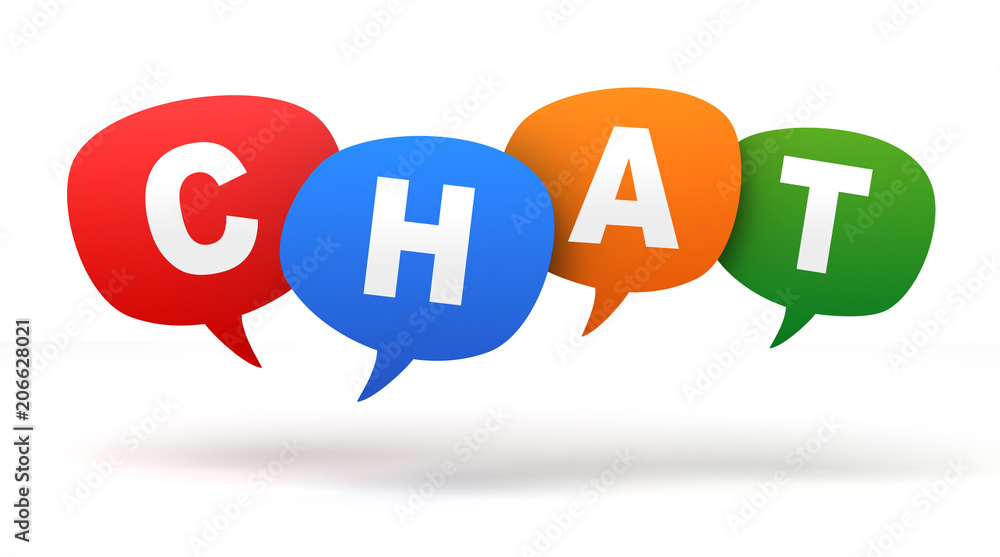 chat speech bubbles 3d concept illustration chat speech bubbles 3d concept illustration