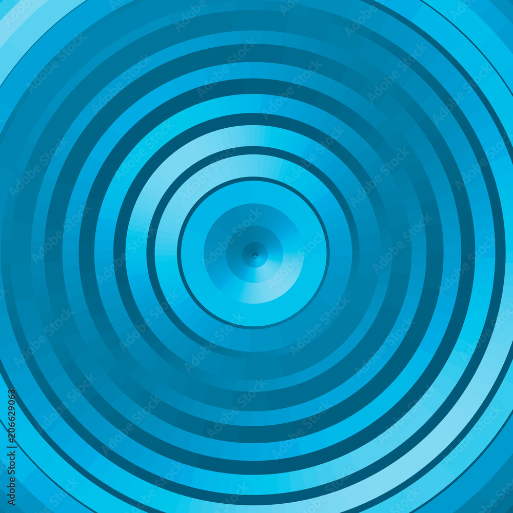 Abstract blue circle background. Vector illustration. Abstract blue circle background. Vector illustration.