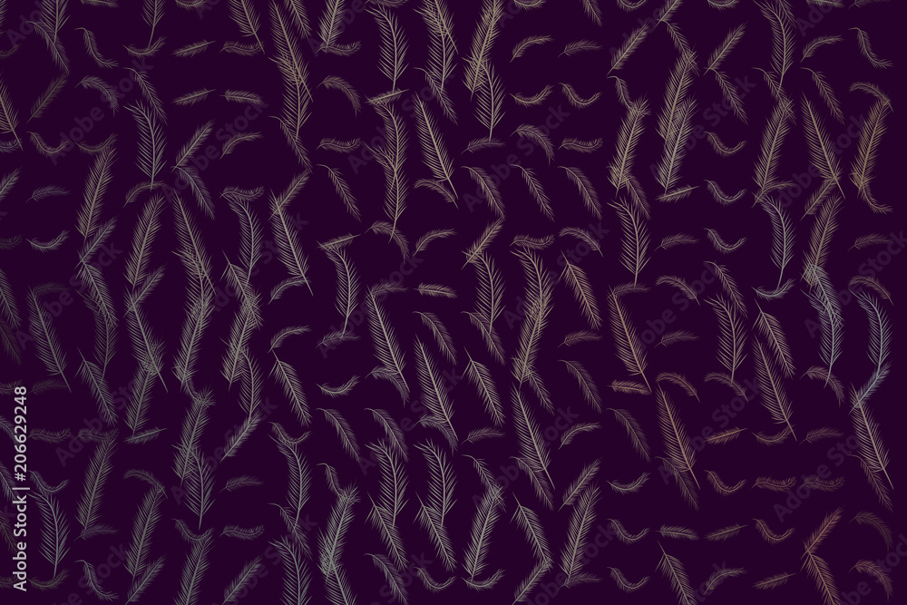 Hand drawn feather illustrations background, good for graphic design, flyers, wallpapers or booklets. Hand drawn feather illustrations background, good for graphic design, flyers, wallpapers or booklets.