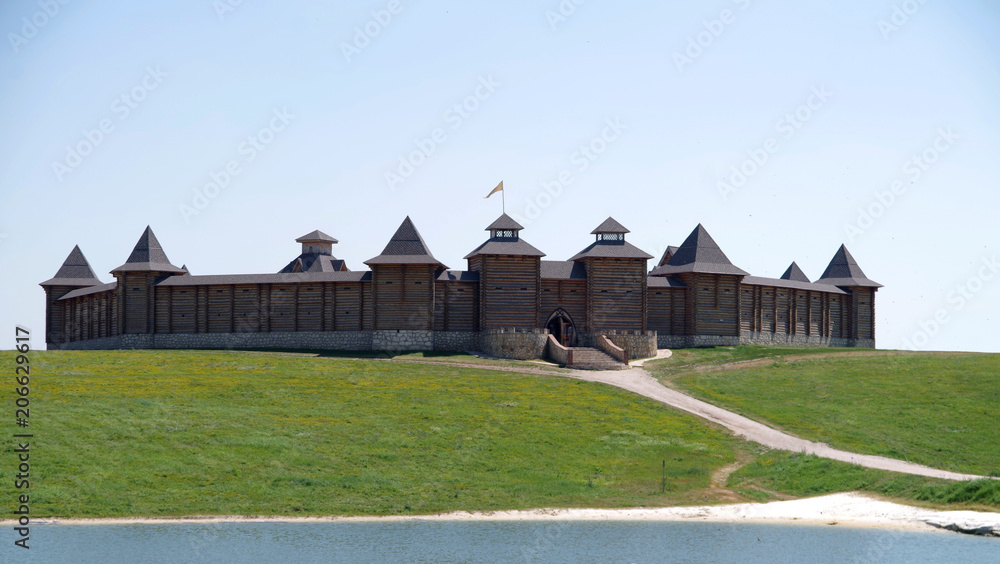Old wooden fortress Kudikina gora