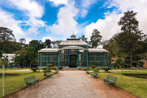 The Crystal Palace in Petropolis City in Brazil photo