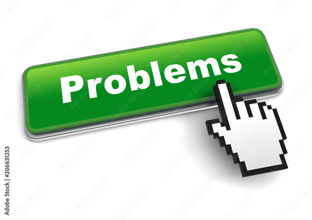 problems concept 3d illustration isolated problems concept 3d illustration isolated