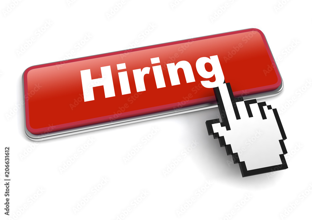 hiring concept 3d illustration isolated hiring concept 3d illustration isolated