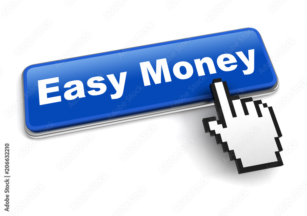 easy money concept 3d illustration isolated easy money concept 3d illustration isolated