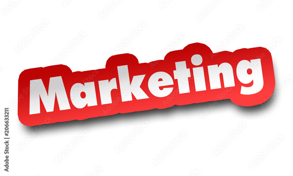 marketing concept 3d illustration isolated marketing concept 3d illustration isolated