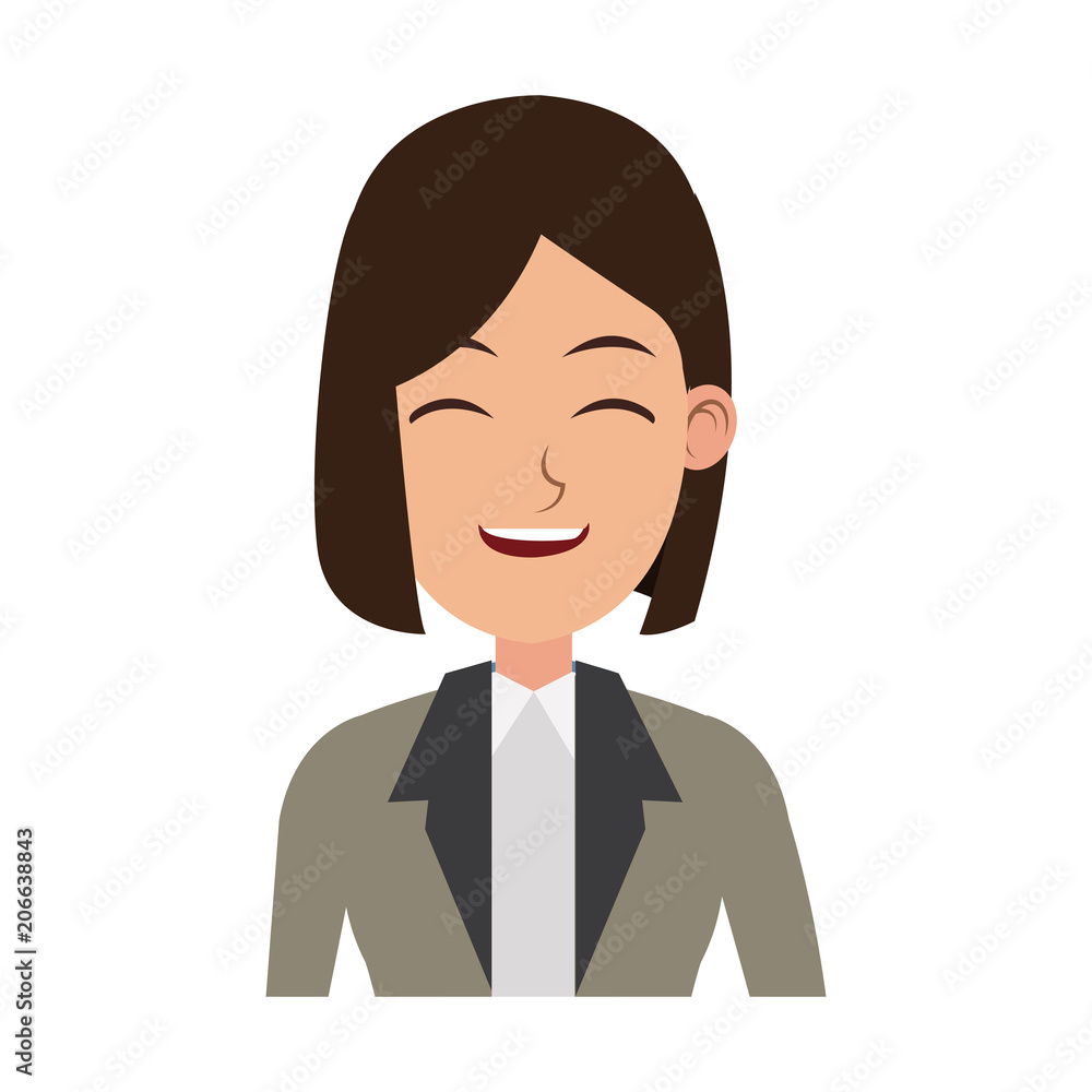 Executive business woman cartoon vector illustration graphic design Executive business woman cartoon vector illustration graphic design