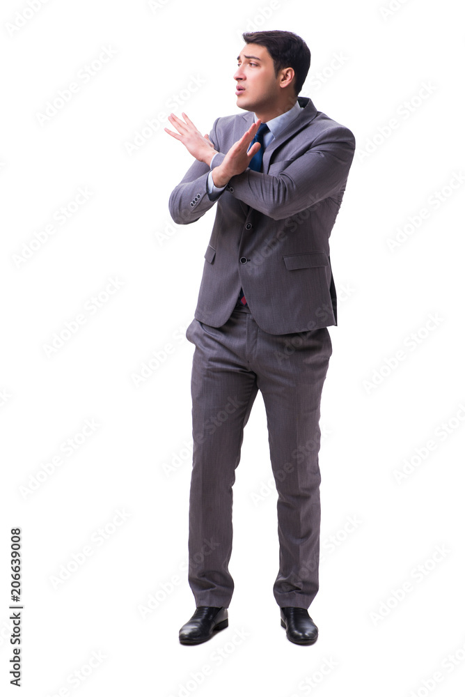 Businessman isolated on white background Businessman isolated on white background