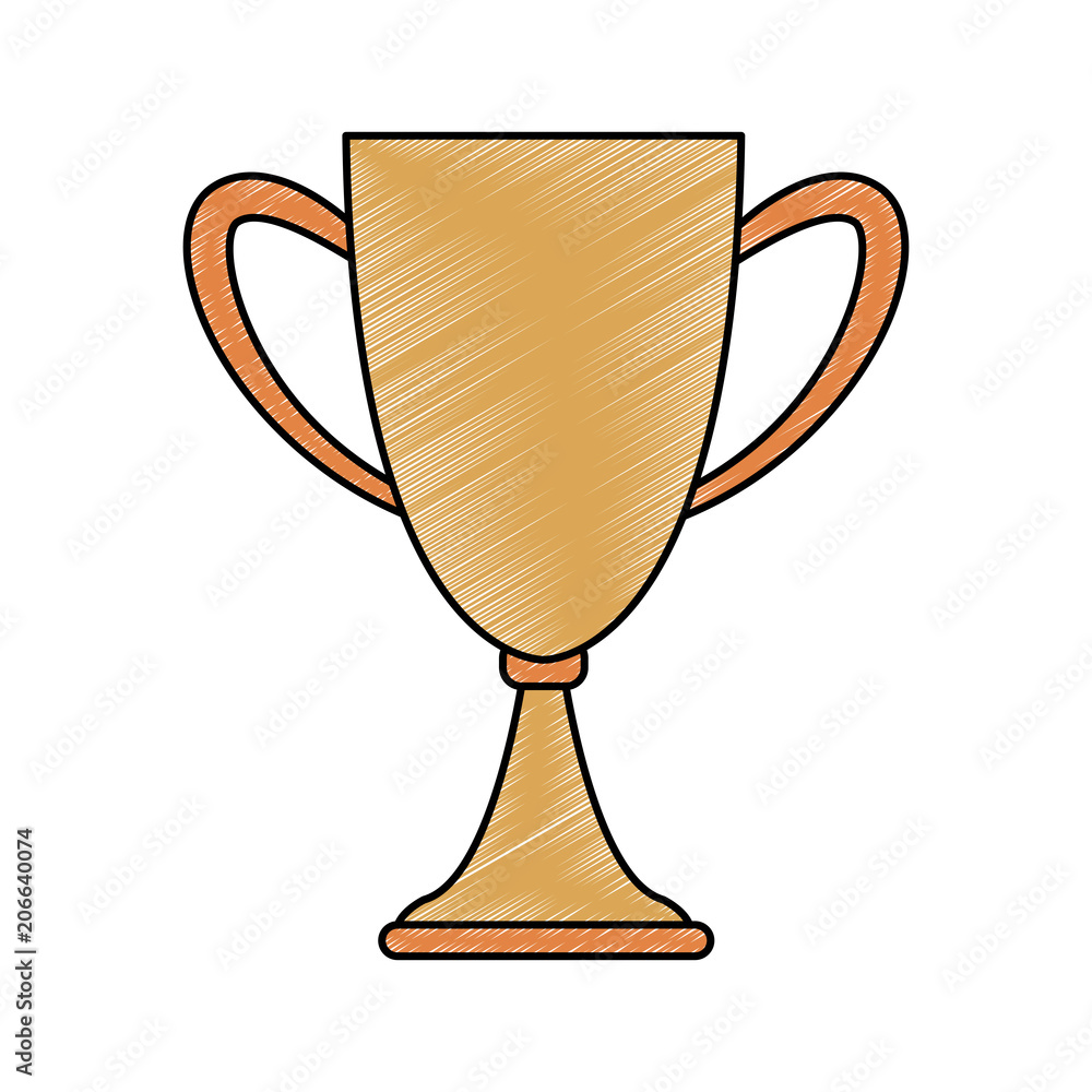 Trophy cup symbol vector illustration graphic design Trophy cup symbol vector illustration graphic design