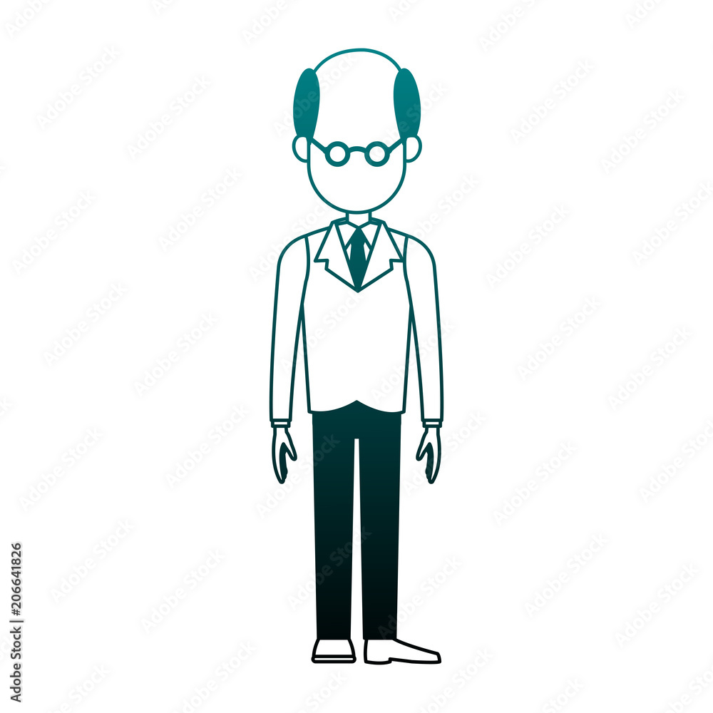 Executive businessman faceless cartoon vector illustration graphic design Executive businessman faceless cartoon vector illustration graphic design