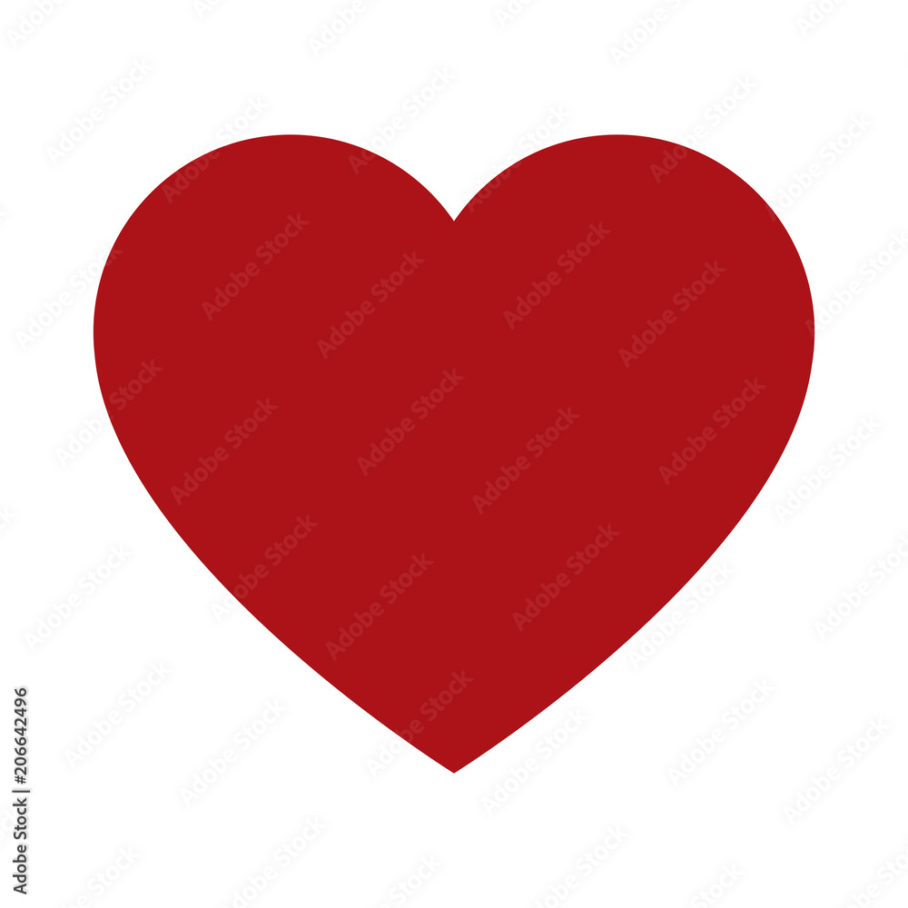 Heart isolated symbol vector illustration graphic design