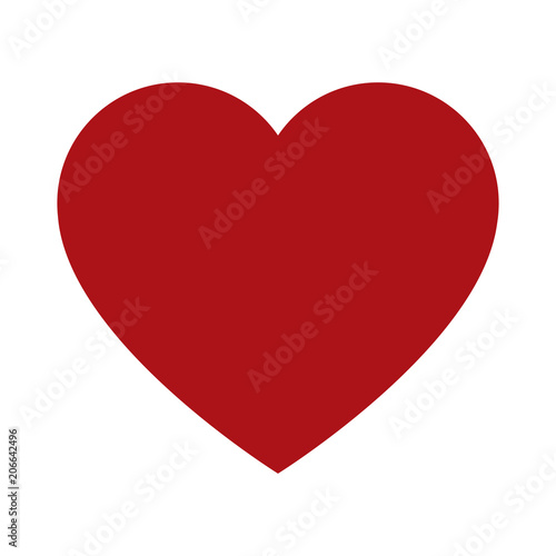 Heart isolated symbol vector illustration graphic design