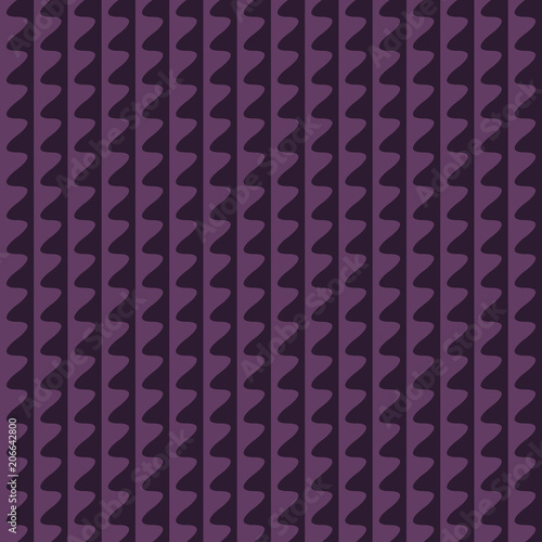 Abstract Colorful Wavy Stripes Seamless Background 