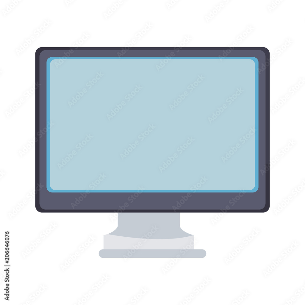 Computer screen technology vector illustration graphic design Computer screen technology vector illustration graphic design