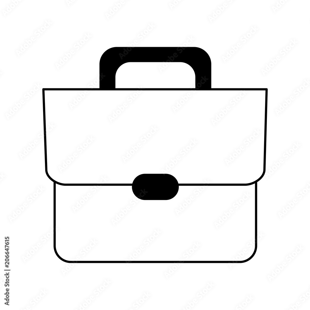 Business briefcase symbol vector illustration graphic design Business briefcase symbol vector illustration graphic design