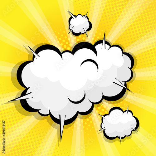 boom pop art, comic book vector background
