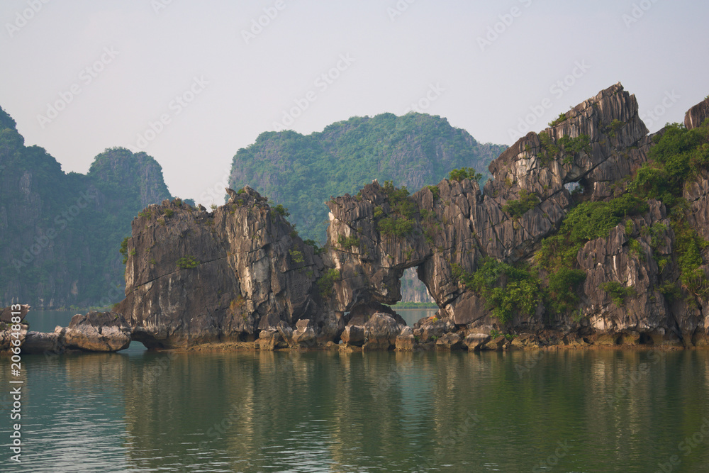 Islands in Ha Long Bay, Vietnam
