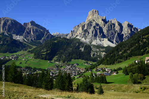 Corvara vor Sassongher  Suedtirol  Dolomiten  Italien