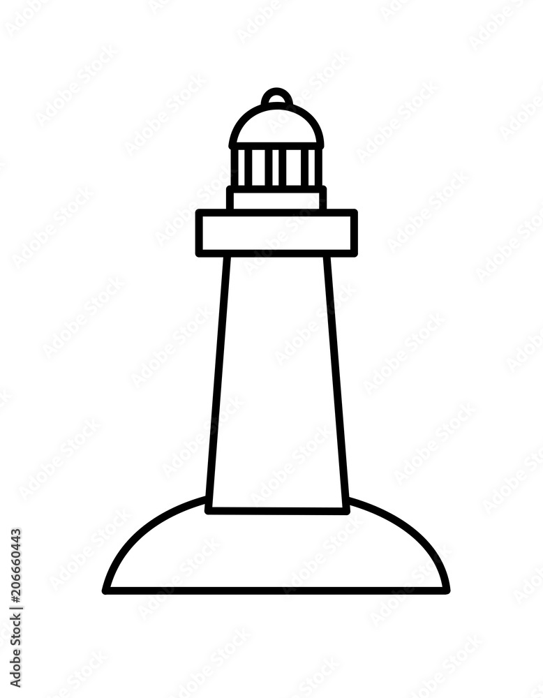 灯台 線画 Stock イラスト Adobe Stock 灯台 線画 Stock イラスト Adobe Stock