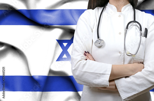 Conceptual image of national healthcare system in Israel