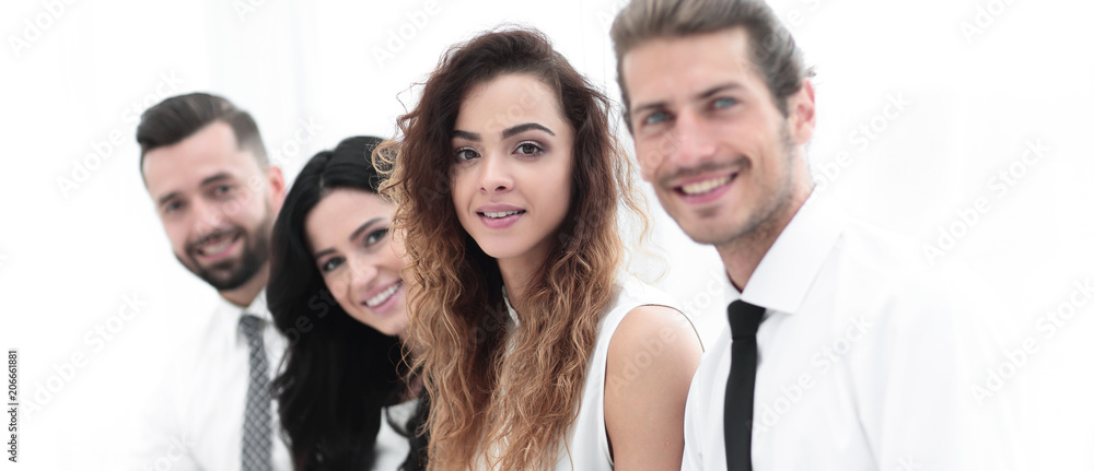 Fototapeta premium closeup.successful business team.