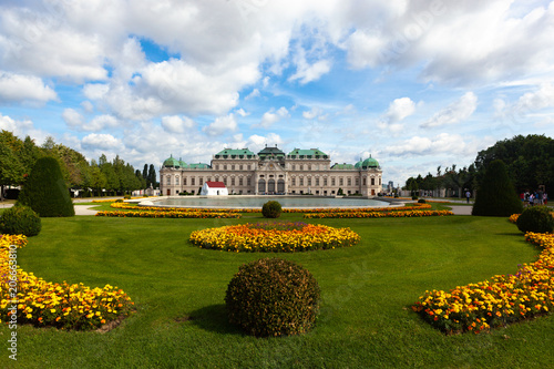 Belvedere palace in Austria