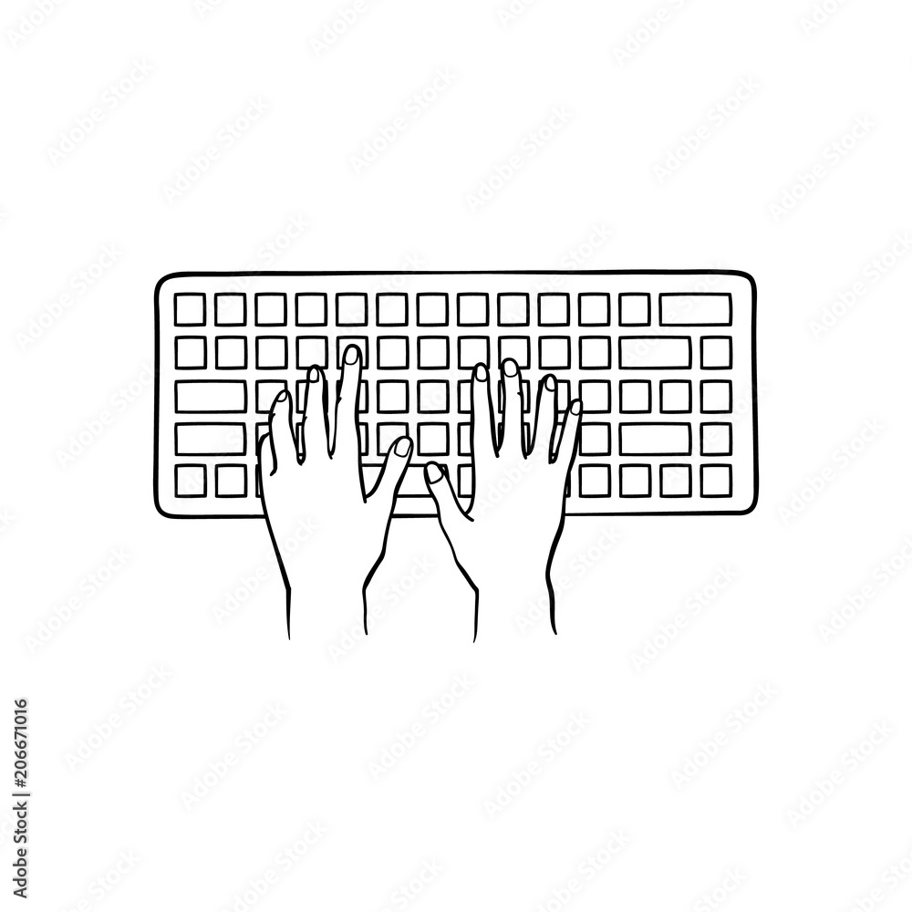 Premium Vector | Computer monitor keyboard continuous line drawing one line  art of lsd screen personal computer