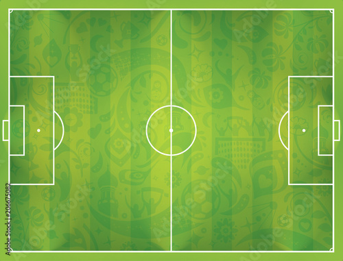 TERRAIN DE FOOT SILHOUETTES