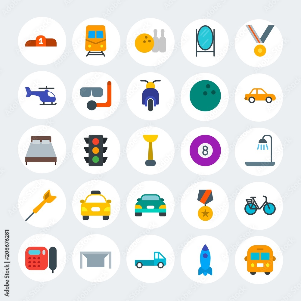 Modern Simple Set of transports, hotel, sports Vector flat Icons. Contains such Icons as soccer, sign, safety, sport, stop, car and more on white cricle background. Fully Editable. Pixel Perfect. Modern Simple Set of transports, hotel, sports Vector flat Icons. Contains such Icons as soccer, sign, safety, sport, stop, car and more on white cricle background. Fully Editable. Pixel Perfect.