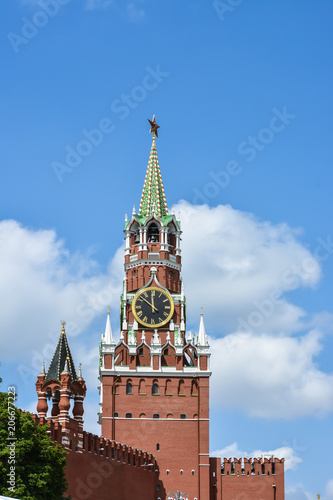 Fototapeta Naklejka Na Ścianę i Meble -  Spassky Tower of the Kremlin.