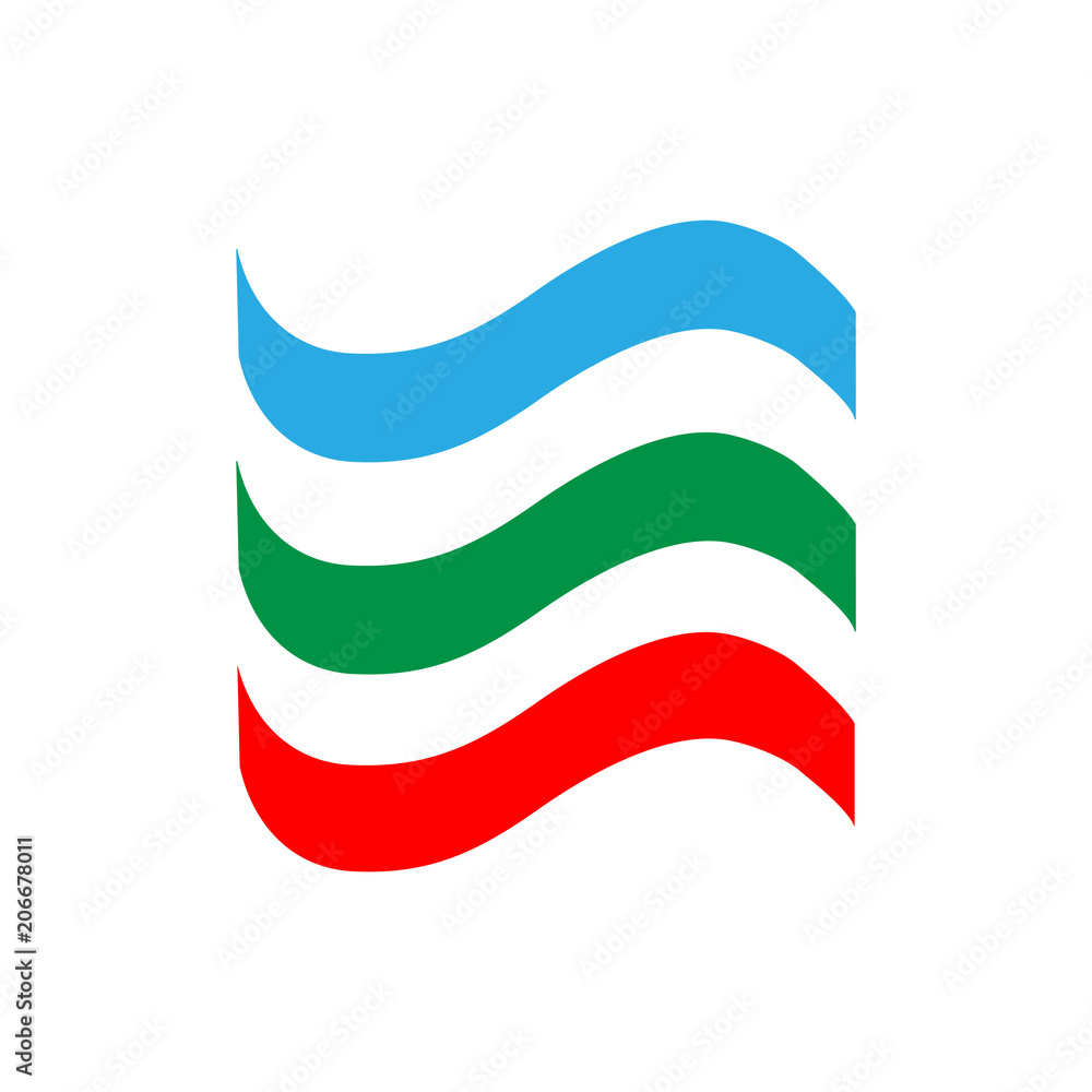 Obraz premium Ribbon set