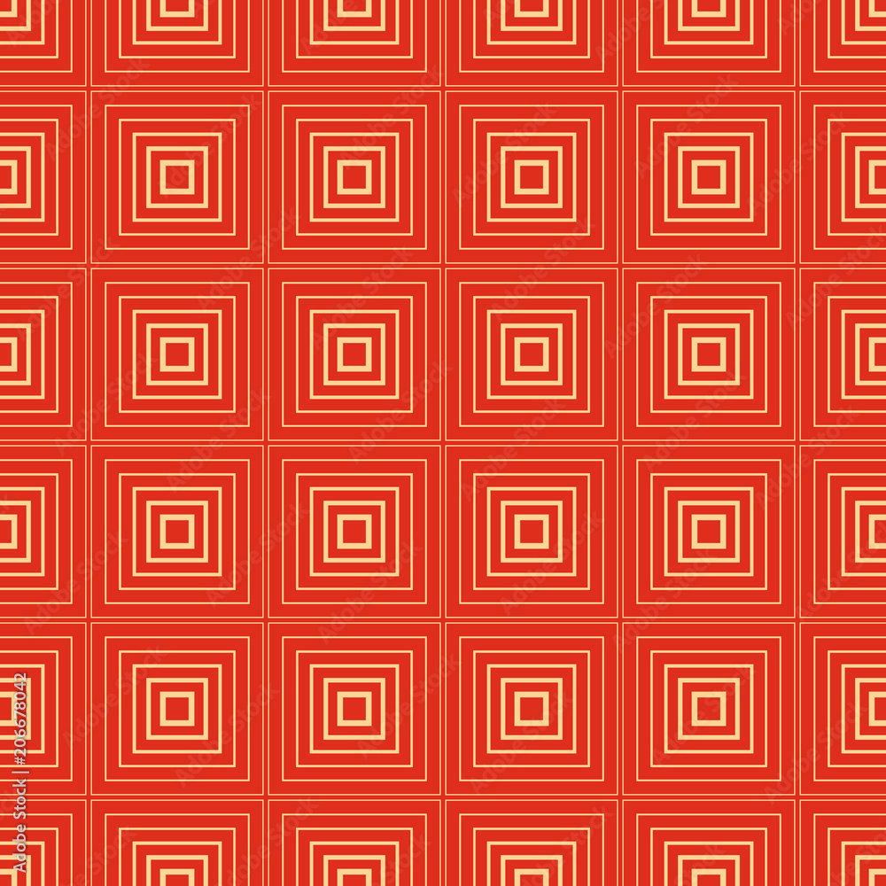 Square seamless pattern Square seamless pattern