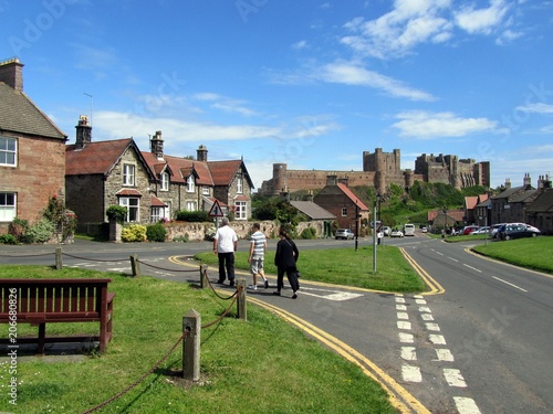 Foto Bamburgh, Northumberland, England.