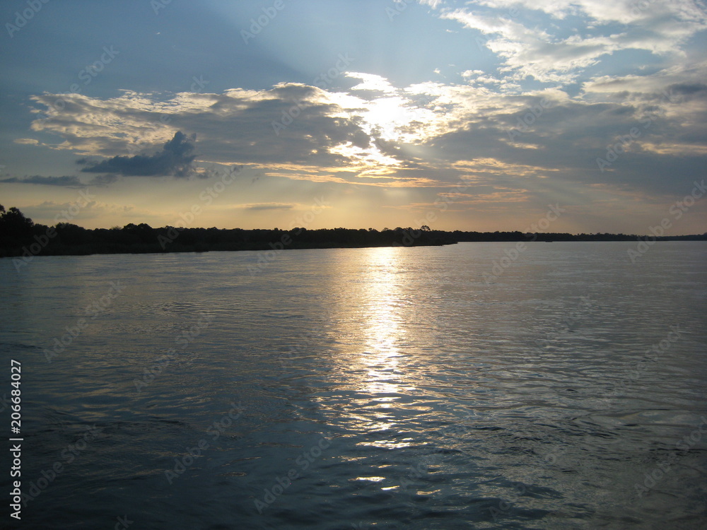 zambeji river sunset1