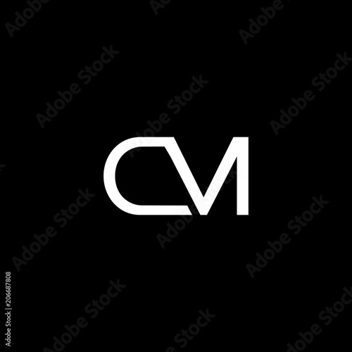 Letter CM Simple Creative Design Template Logo, cm capital logo. letter cm capital business for company, Simple and modern letter CM initials logo design