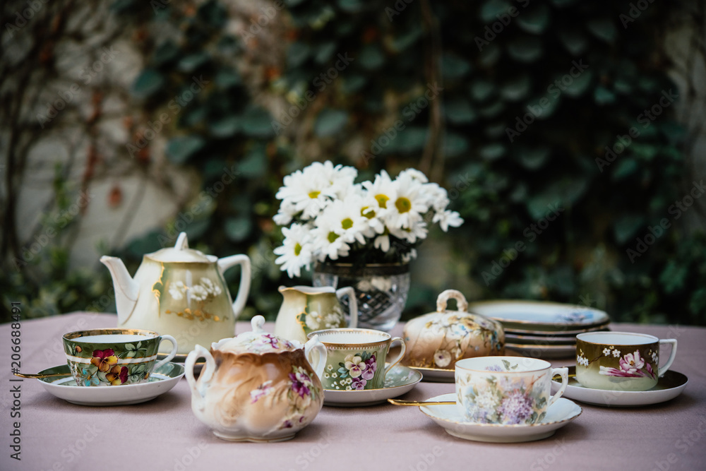 Served table